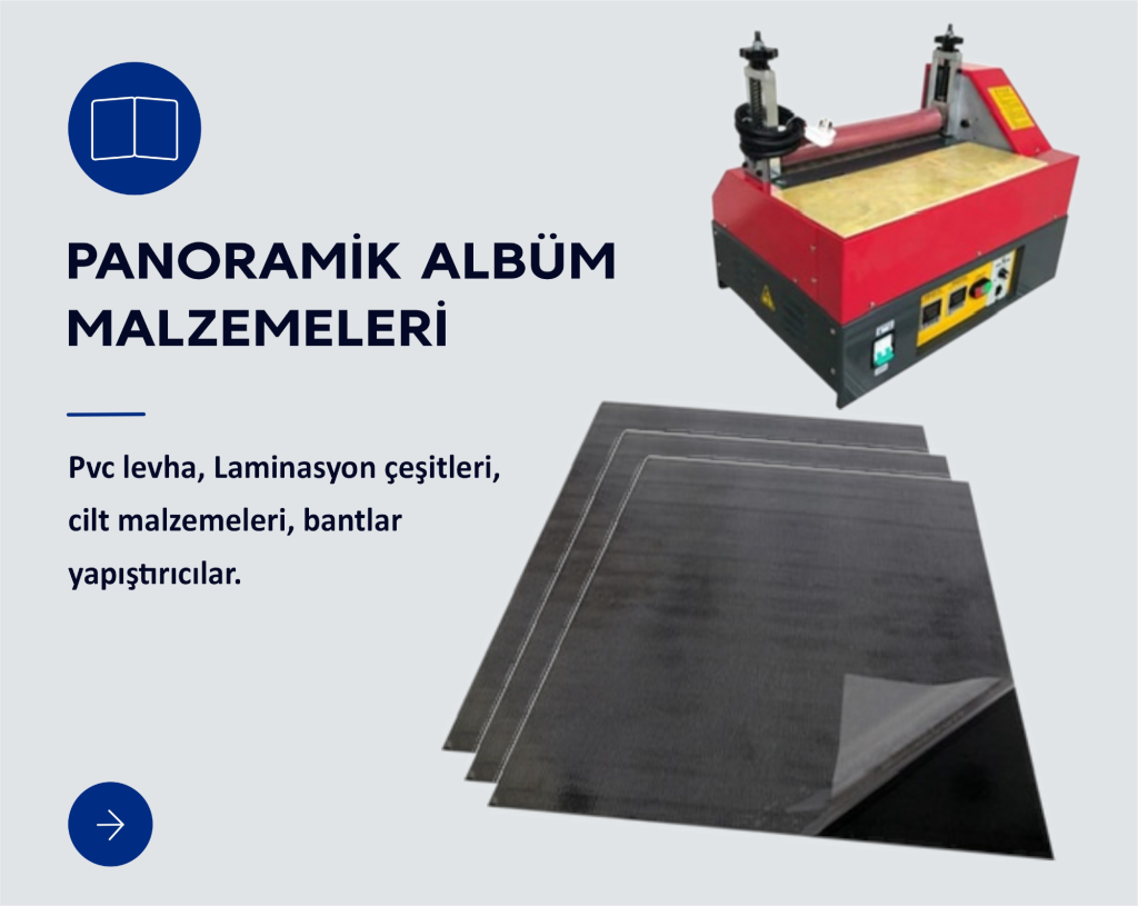 panoramik albüm malzemeleri